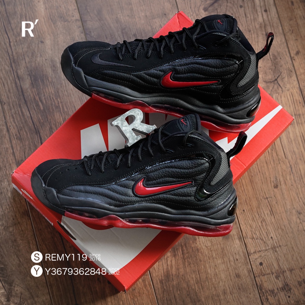 R'代購 2021 Nike Air Total Max Uptempo Bred 96 黑紅 CV0605-002