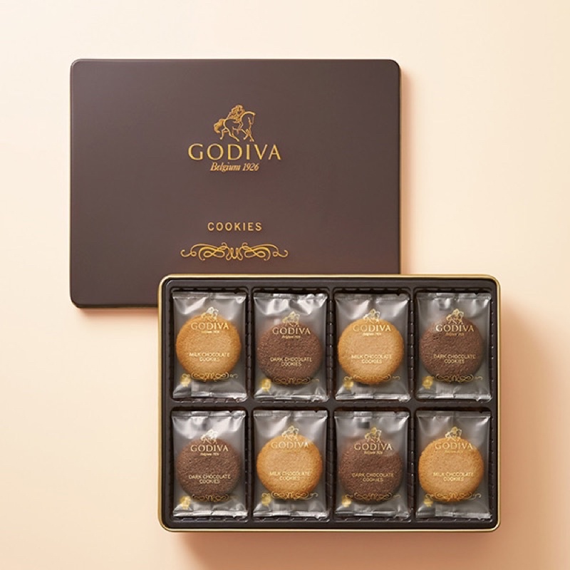 預購🇯🇵日本代購🇹🇼日本Godiva 苦甜巧克力夾心&amp;牛奶巧克力夾心 夾心餅乾