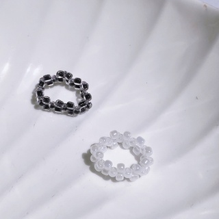 千歲少女—溫柔姐姐vs辣妹少年手作串珠戒指飾品可愛甜酷辣妹