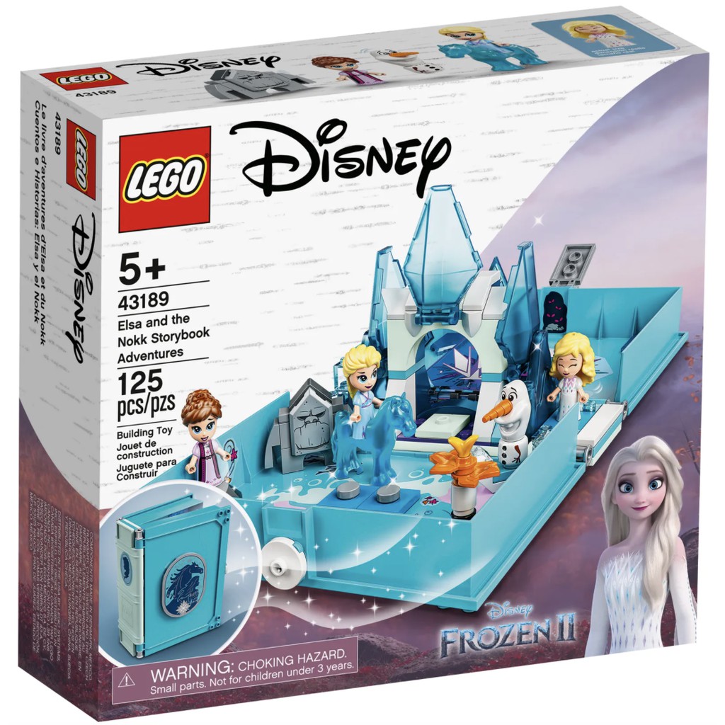 【ToyDreams】LEGO樂高 迪士尼 43189 冰雪奇緣 艾莎與水靈諾克的口袋故事書