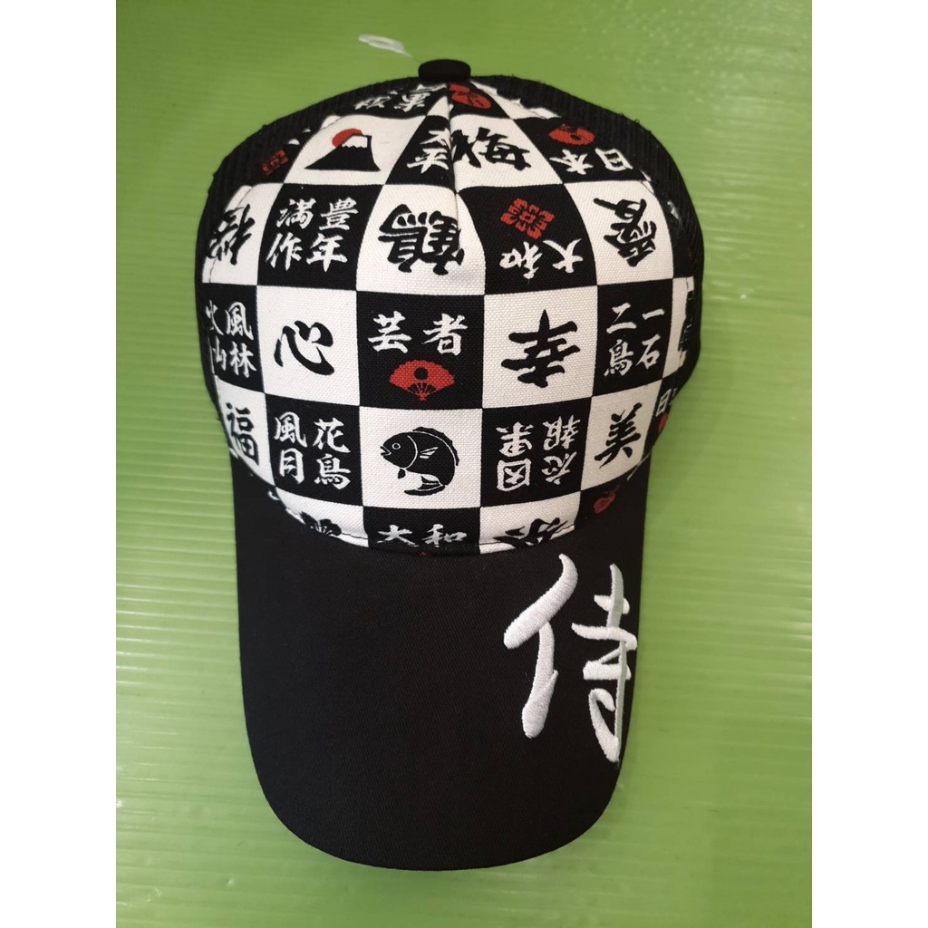 【仙瑩】RIPPLE 侍 刺繡 帽子 網帽 棒球帽 和風 日本進口正版