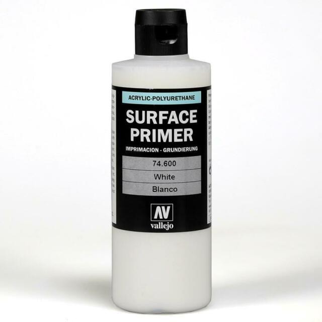 Acrylicos Vallejo 74600 表面底漆 Surface Primer 白色 White 萬年東海