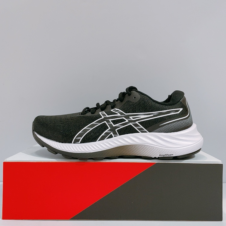 ASICS GEL-EXCITE 9 (D) 女生 黑色 舒適 透氣 運動 慢跑鞋 1012B183-002