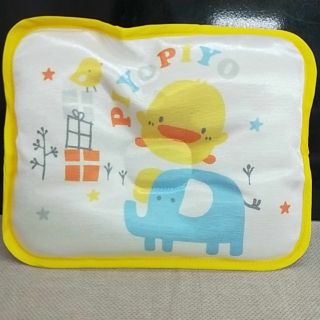 黃色小鴨-涼感冰絲嬰兒定型枕