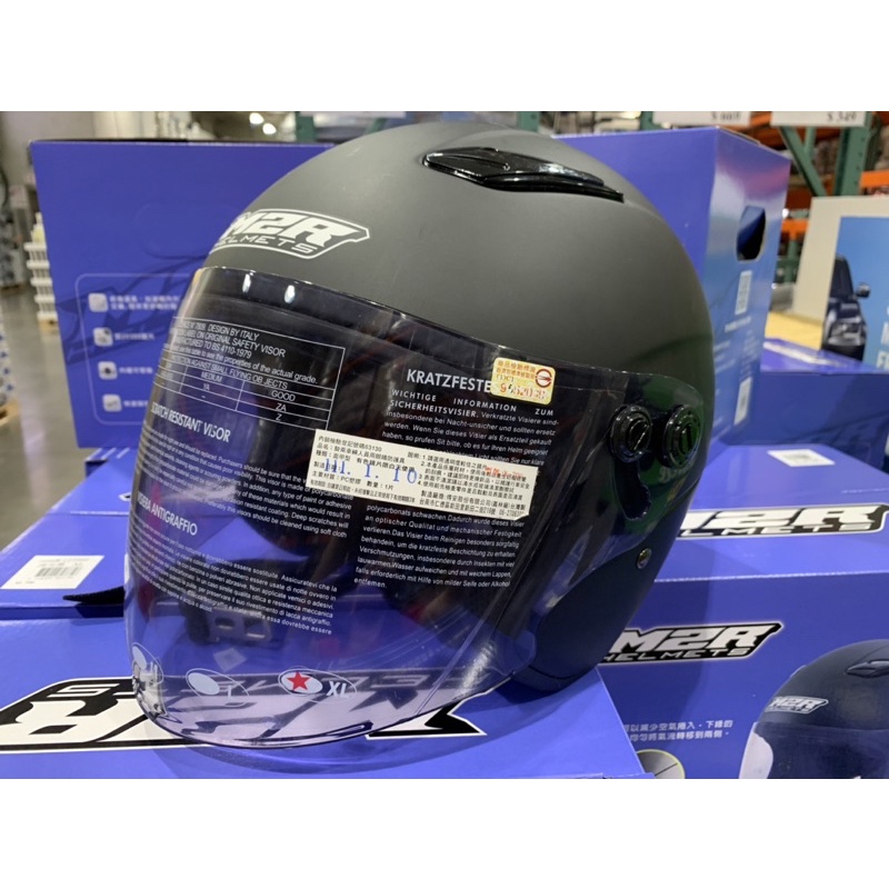 M2R 3/4騎乘機車用防護頭盔 M-XL 好市多代購