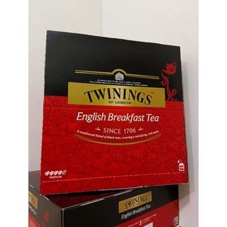 Twinings 皇家伯爵茶 英倫早餐茶 100包盒裝 唐寧茶 伯爵茶知名品牌