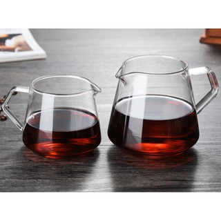 現貨! 玻璃分享壺 650ML 400ML 玻璃壺 公杯 咖啡器具 茶具 多用途