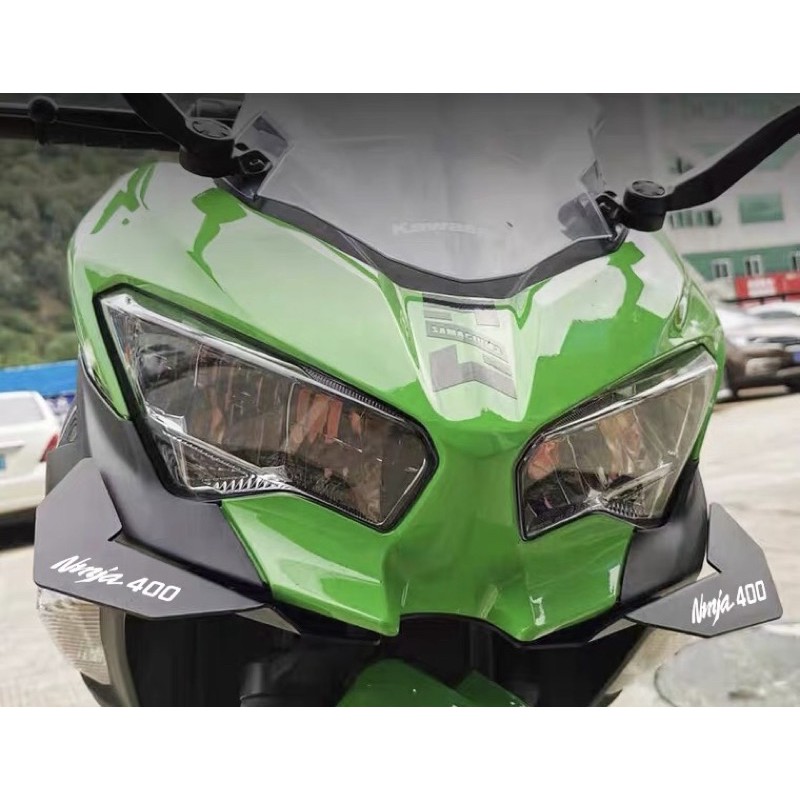 （現貨）忍400 Ninja400 定風翼 鋁合金 風刀 整流 下巴 Moto gp 空力套件