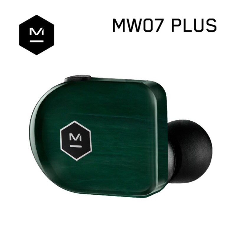 KD聯名推薦 Master &amp; Dynamic MW07 PLUS 真無線降噪音樂耳機 2020新色 寶石綠