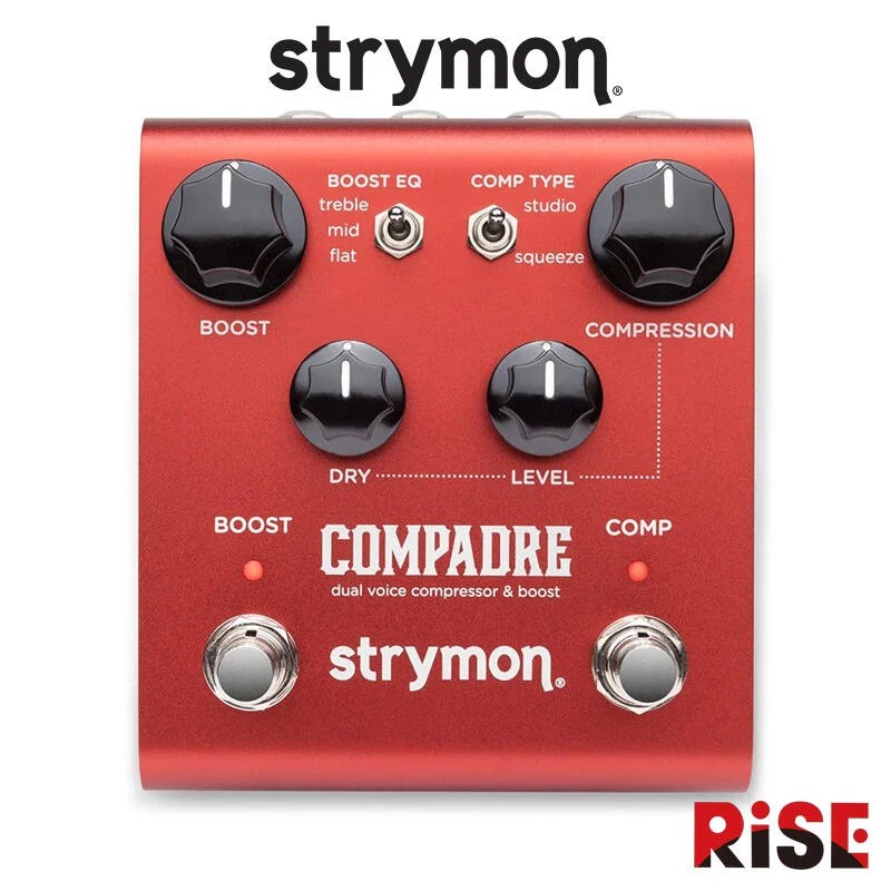 Strymon Compadre Compressor Clean Boost 壓縮 增益 效果器【又昇樂器.音響】