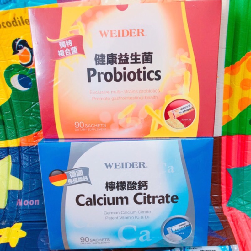 好市多🔆🛒WEIDER 威德 檸檬酸鈣&amp;益生菌🛒🔆