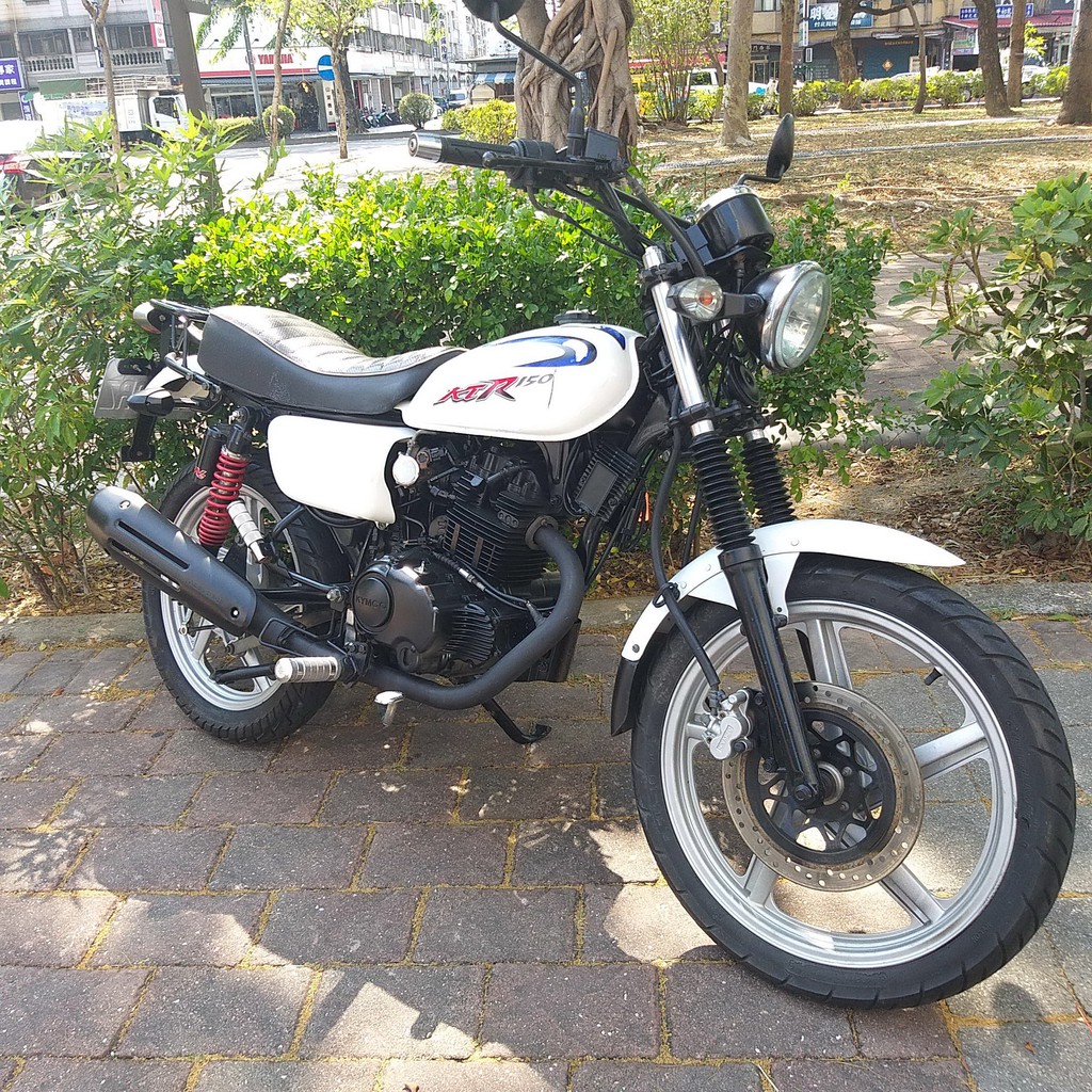 虎克中古 歷久不衰的輕檔車kymco Ktr 150 輕快登場 檔車 改裝 代步 Cafe Racer Brat 蝦皮購物