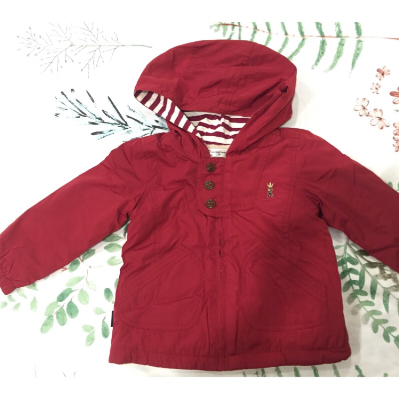 義大利品牌 Roberta 保暖防風外套 紅色 85-95 cm