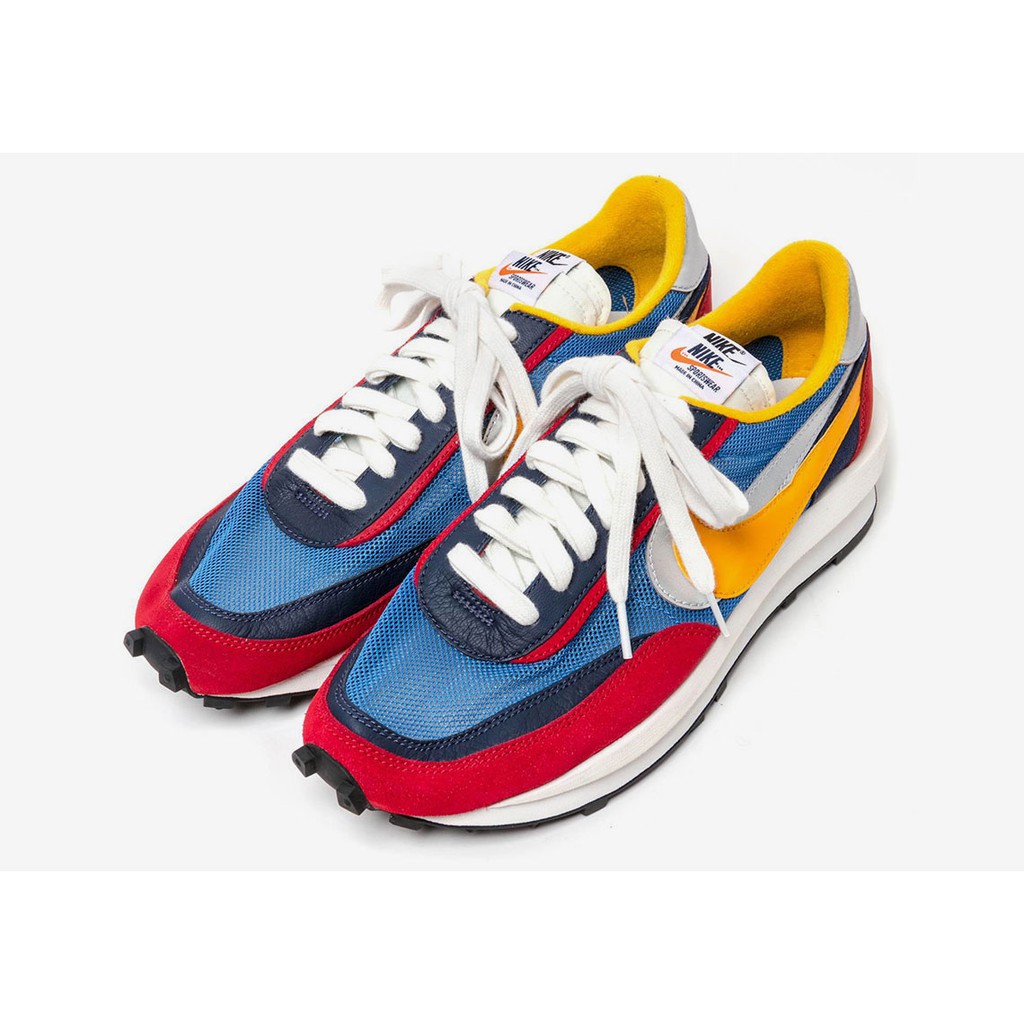 ld waffle sacai blue multi