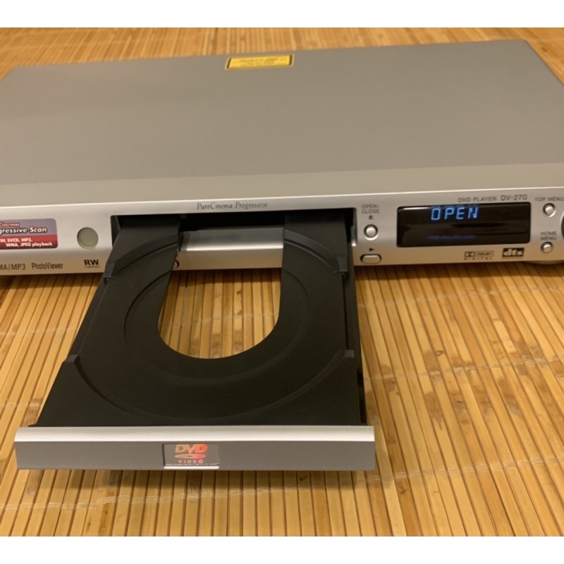 Pioneer 先鋒 DVD player DV-270(含音源線、遙控器)/二手好物