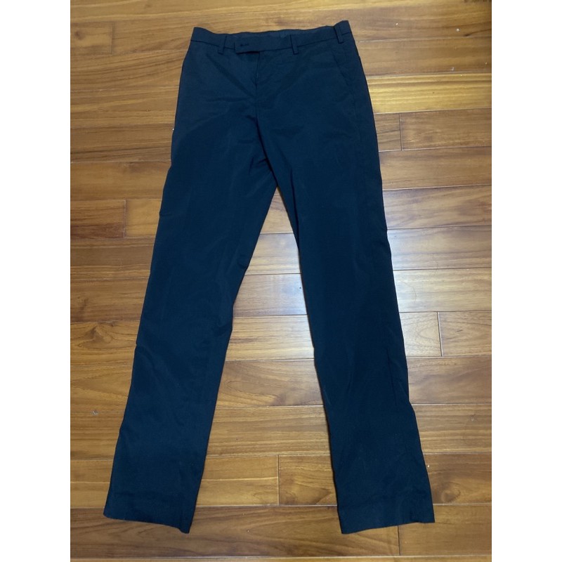 uniqlo kando 特級輕便長褲 (黑）