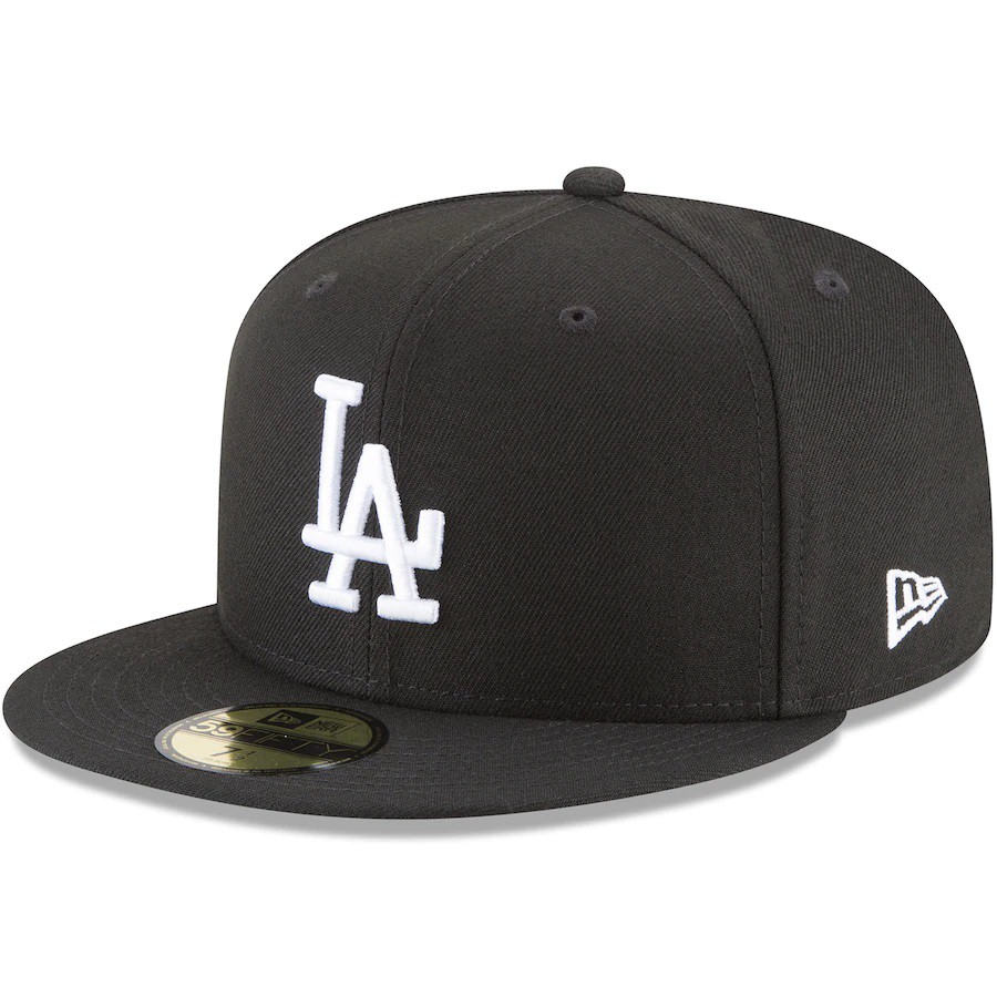 New Era MLB 洛杉磯道奇 Black &amp; White 黑白款 59FIFTY 全封帽 LA