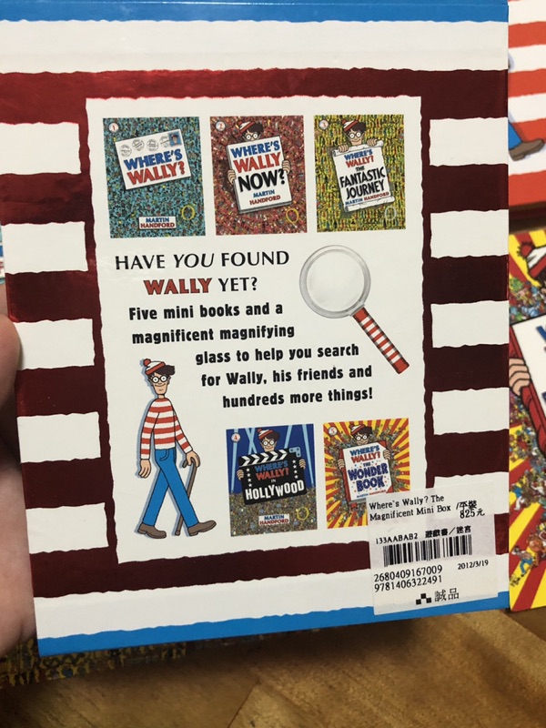 威力在哪裡where S Wally The Magnificent Mini Box Set 附放大鏡 蝦皮購物