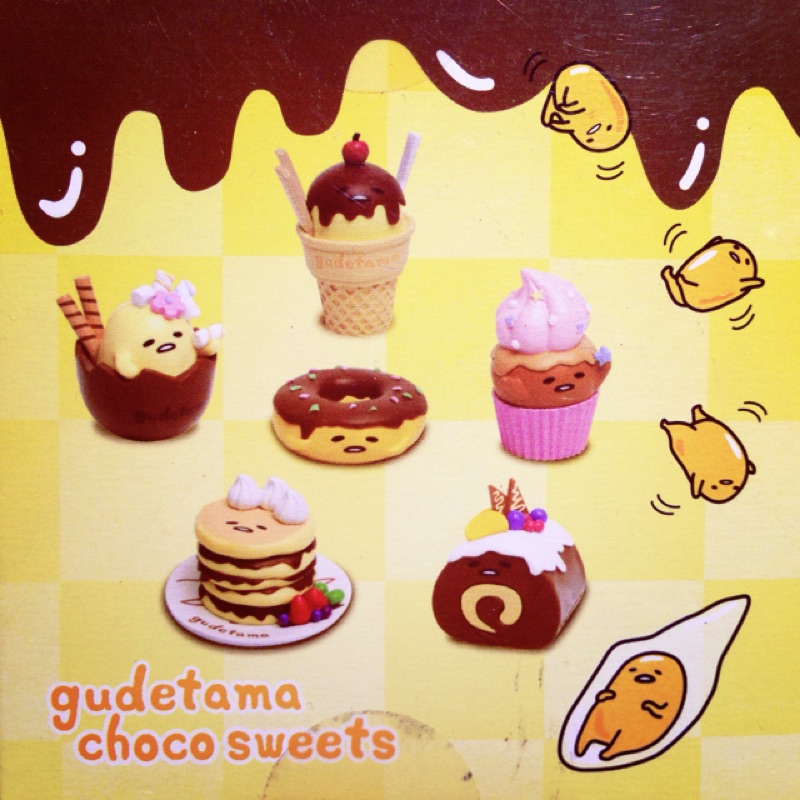 《小豬小豬雜貨舖》三麗鷗蛋黃哥 盒玩 食玩 杯子蛋糕 甜甜圈 瑞士蛋糕捲 台灣限定
