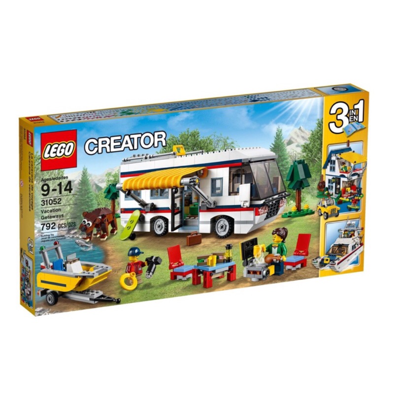 ［想樂］全新 樂高 Lego 31052 Creator 三合一創意系列 露營車