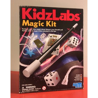 4M科學探索 KidzLabs Magic 十二種兒童魔術師道具 魔術棒