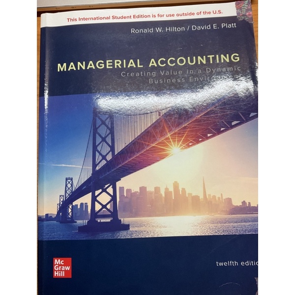 managerial accounting twelfth edition