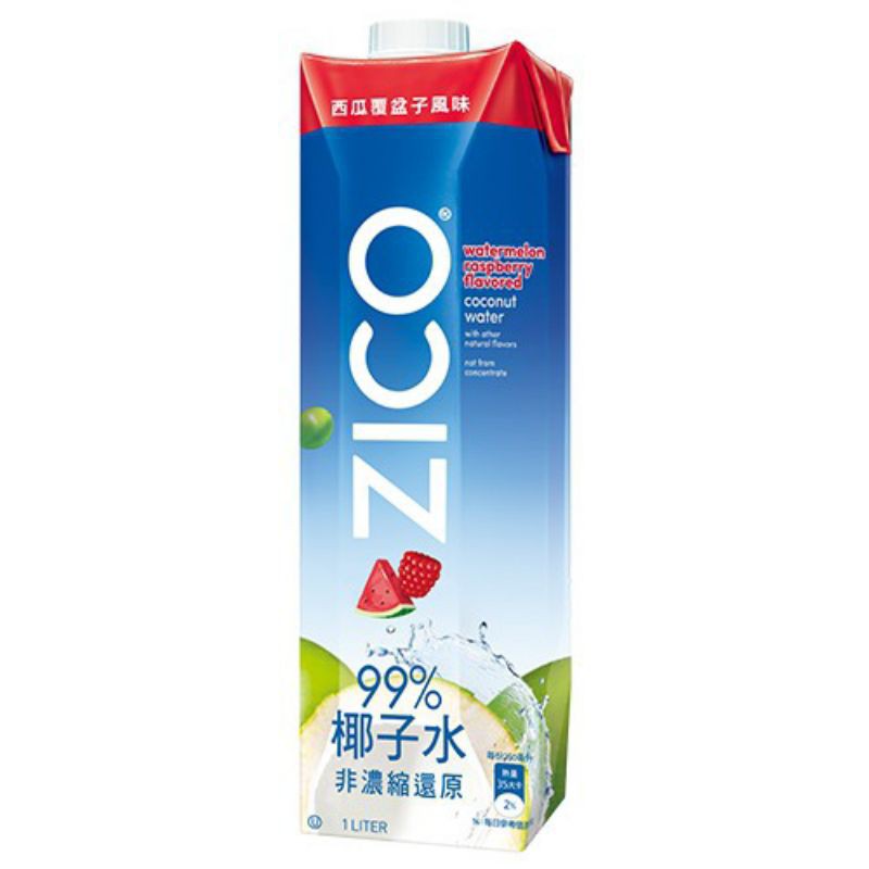 【即期品】ZICO樂酷椰子水(西瓜覆盆子風味)