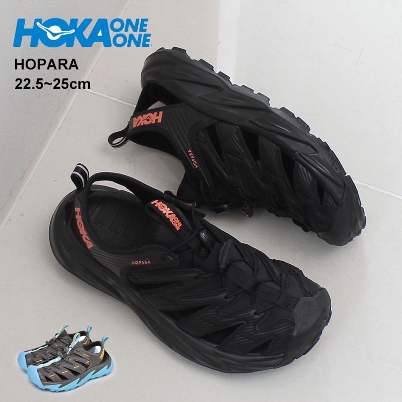 【 HOKA ONE ONE 】女Hopara戶外探險越野涼鞋/輕巧舒適/HO1106535BFCR現貨
