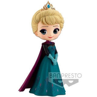 全新 現貨 正版 Q Posket 艾莎 加冕 皇冠 禮服 女王 Qposket 冰雪奇緣 公仔 景品 模型 代理版