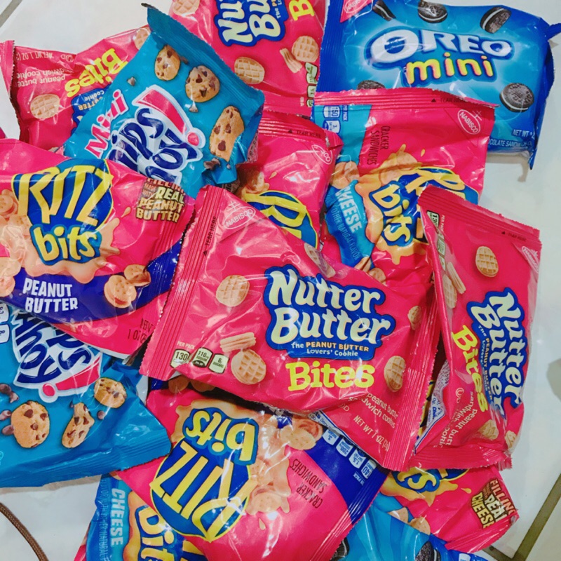 現貨/Nabisco 經典 寶貝好入口 迷你包 6種口味 Oreo ritz chips nutter butter