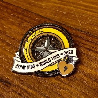 Stray Kids World Tour 2020 金屬徽章 飯製 鐵塊 胸針