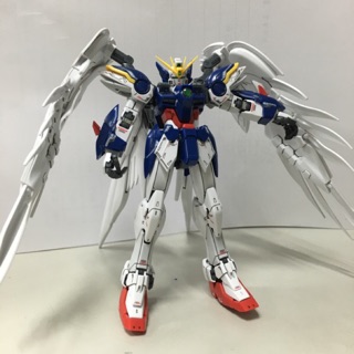 {鋼彈的屋-模型工作室} 萬代 RG 1/144 天使 完成品 （實品如圖） 鋼彈 模型 代工