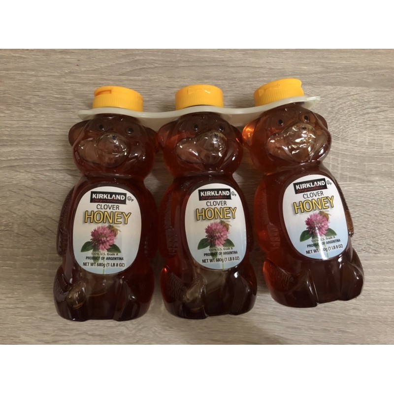 現貨分售🐻 Kirkland 科克蘭小熊蜂蜜680g 小熊造型 小瓶裝 蜂蜜 效期2025 honey 好市多代購 小熊