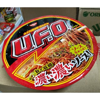 日清 NISSIN UFO 飛碟 濃厚炒麵128g 碗麵