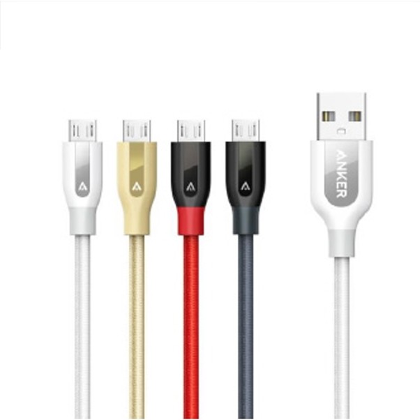 【竭力萊姆】預購Anker PowerLine+ Micro USB 0.3m 0.9m 1.8m 3.0m 快充 QC