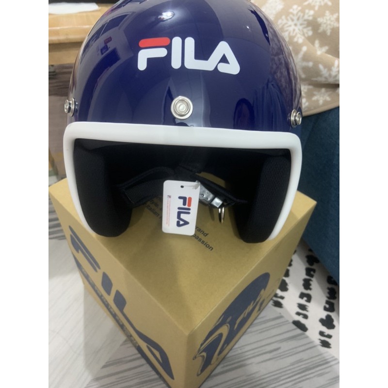 FILA 藍色安全帽 7-11集點兌換