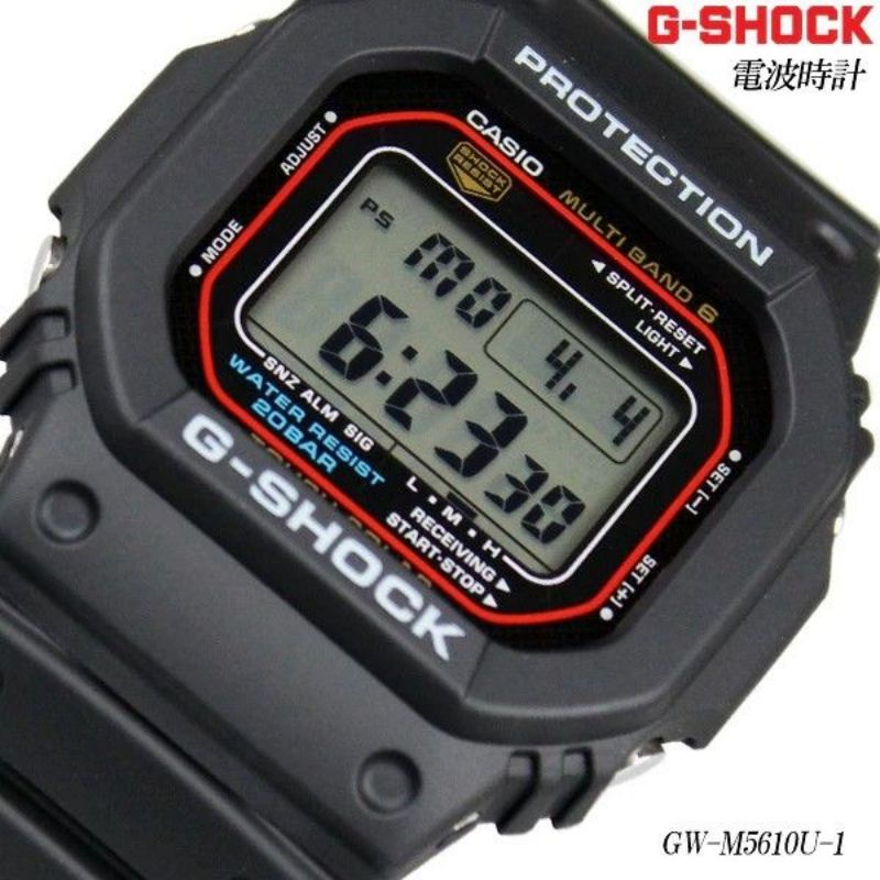 現貨新版 全新日本經典casio G Shock Gw M5610u 1 國際保卡光動能六局電波表gw M5610 1 蝦皮購物