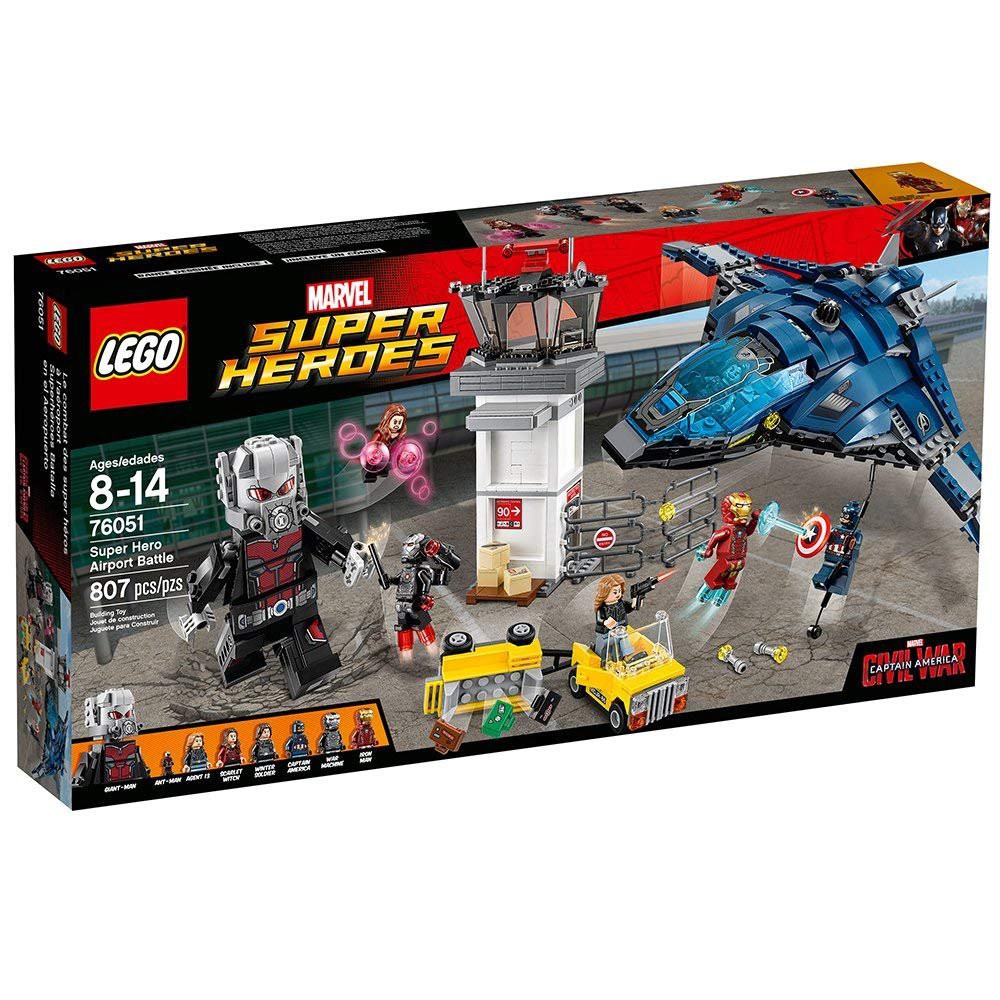 LEGO 樂高 76051 復仇者聯盟 超級英雄 美國隊長3：英雄內戰 超級英雄機場之戰