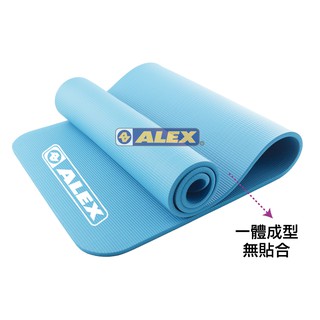 (布丁體育)公司貨附發票 ALEX C-53 NBR材質 SGS無毒檢測 運動地墊 瑜珈墊 瑜珈 韻律 運動 止滑 吸震