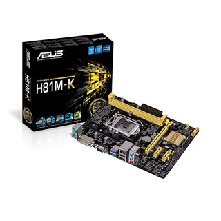 ASUS 華碩 H81M-K 主機板 1150 H81M K