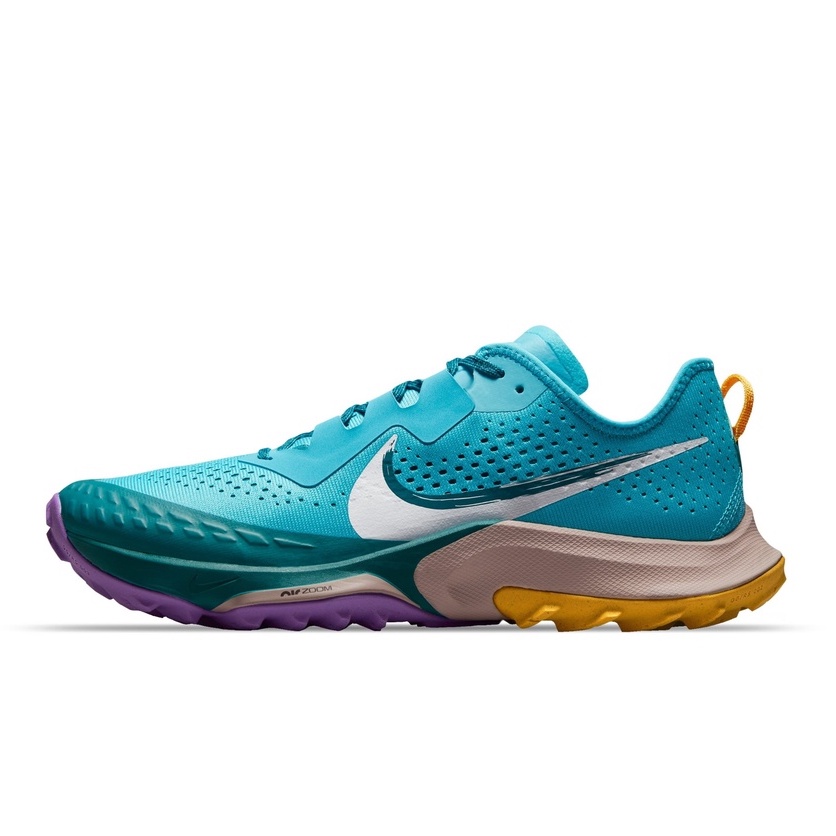[現貨US13] Nike Air Zoom Terra Kiger 7 綠紫黃 越野 跑鞋 訓練鞋 戶外 山徑 大尺碼