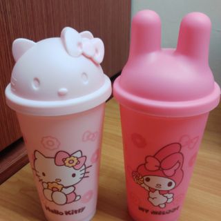 Mister Donut sanrio 聯名 Hello Kitty/Melody環保杯
