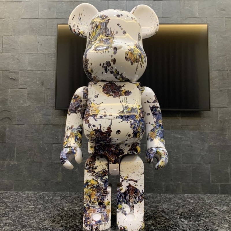 BE@RBRICK Jackson Pollock Studio潑墨 (SPLASH) #3 1000％