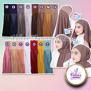 Hijab Inner Segi Empat Calla Square Instan Sifon jilbab