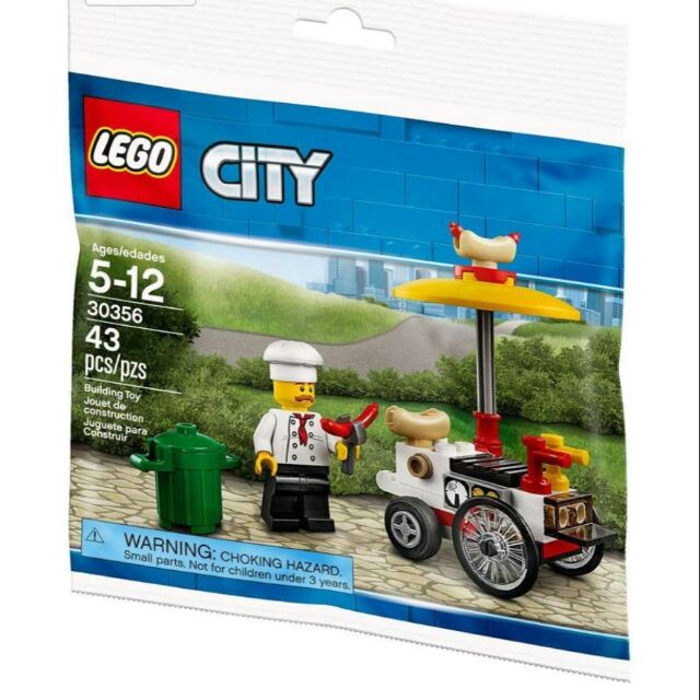 樂高 LEGO 30356 熱狗攤 熱狗餐車 City 城市系列