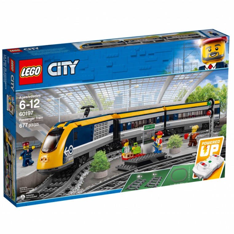 ［想樂］全新 樂高 Lego 60197 CITY 城市 客運列車 火車 (盒損)