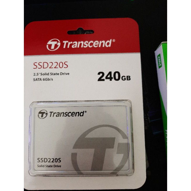 全新2.5吋 SATA SSD 240G WD綠標 創見