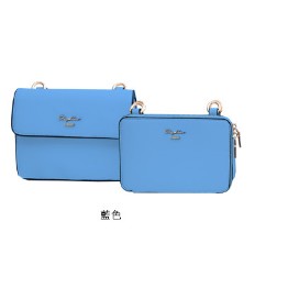 天藍小舖-韓版skyblue原創設計兩件組多功能斜背包