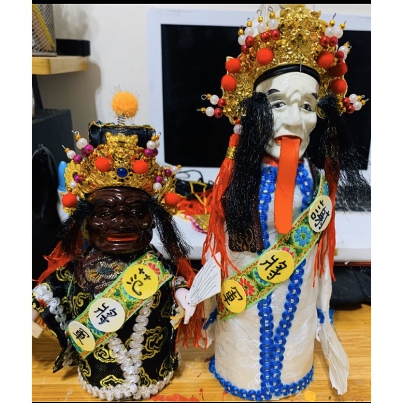 七爺八爺小神將模型廟會 已不在製作了 所以不要尋問 蝦皮購物