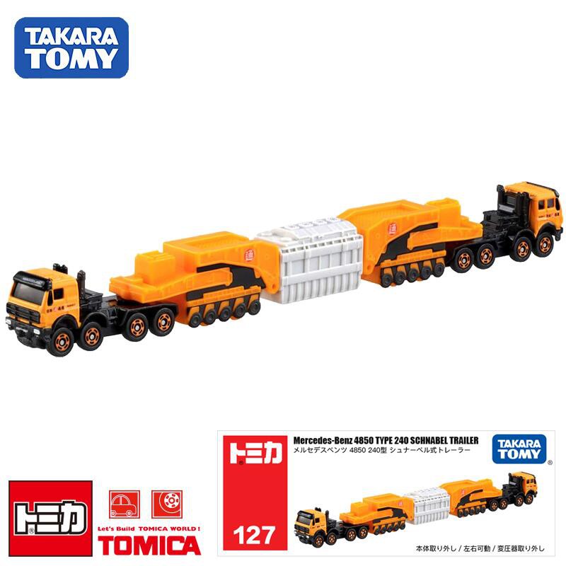多美小汽車TOMICA  NO127 賓士4850壓路機TM98177